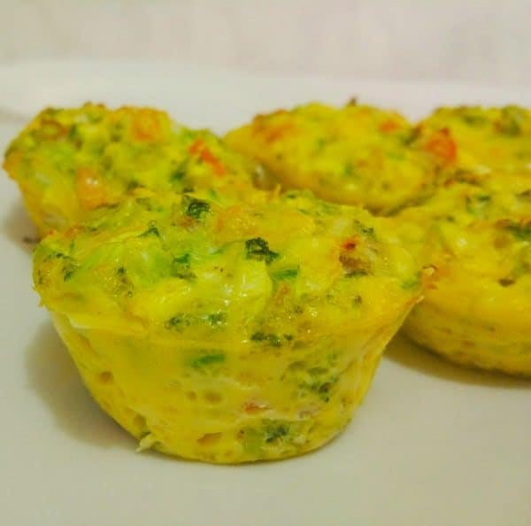 Lanche Low Carb: Muffin de omelete